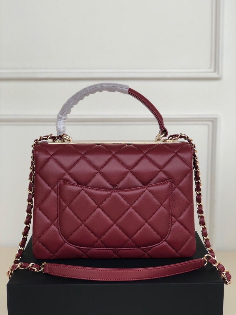 Ch**el top handle bags